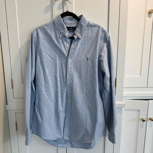Ralph Lauren Classic Dress Shirt, Size L
